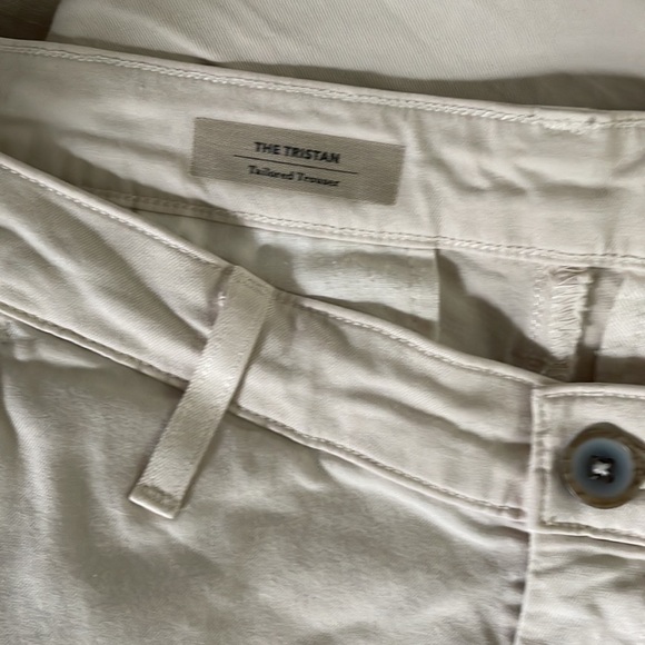 AG Adriano Goldschmied The Tristin Cream Pants - Picture 3 of 9